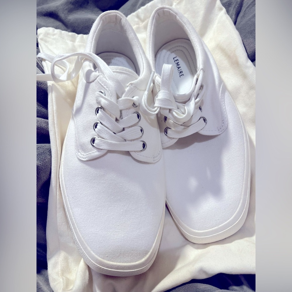 Brand new Lemaire Shoes  size 7 (USA) color white